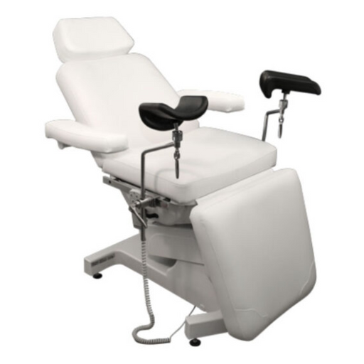 Silhouet-Tone Elite Serie MD-100 Treatment Chair With 2 Stirrup & 2 Ergo Armrests Full View