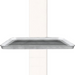 Silhouet-Tone Tray Support for Modulex/Primus Modular System Column Accessory