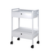 Silverfox 1019 2 Drawer Beauty Trolley 45 degrees