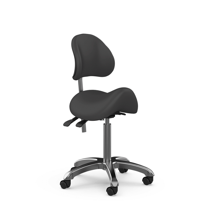 Silverfox 1025A Treatment Stool with Backrest