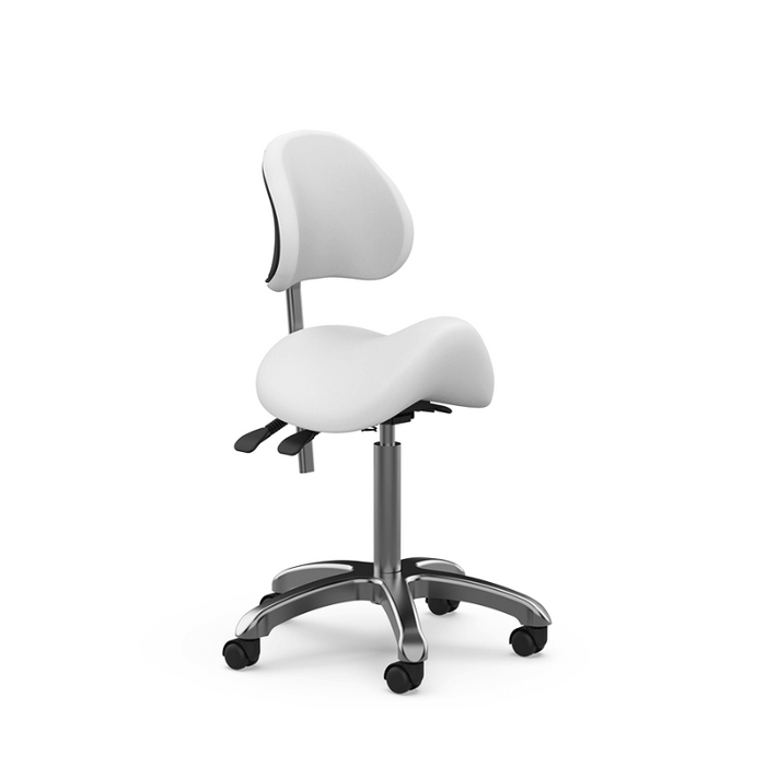 Silverfox 1025A Treatment Stool with Backrest