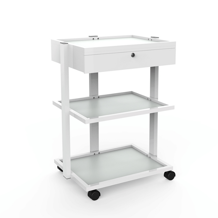 Silverfox 1040A 1 Drawer Beauty Trolley Full View