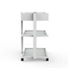 Silverfox 1040A 1 Drawer Beauty Trolley Right Side