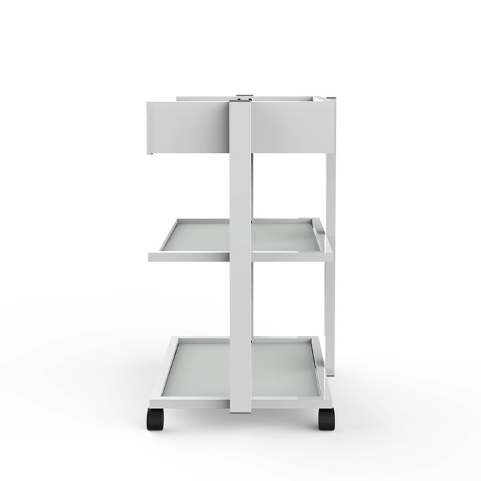 Silverfox 1040A 1 Drawer Beauty Trolley Left Side