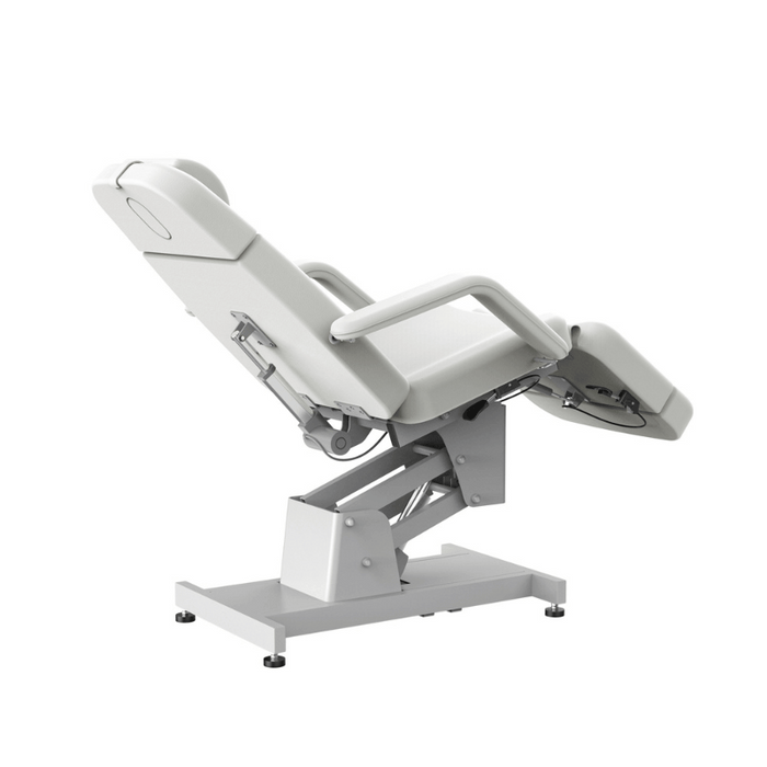 Silverfox 2219B Electric Treatment Chair White back