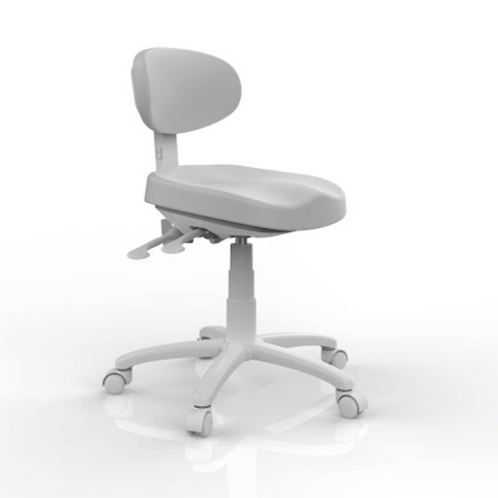 Silverfox 8C01 Treatment Stool with Backrest
