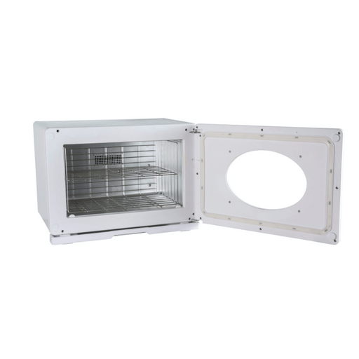 Silverfox T-03 Large 18L Hot Towel Cabinet Open